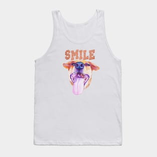 Dog smile Tank Top